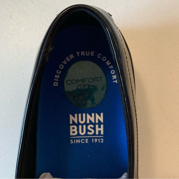 🔥SALE🔥 Nunn Bush Mens Size 11.5 Black Lincoln Moc Toe Penny Loafer NEW IN BOX - Picture 13 of 16